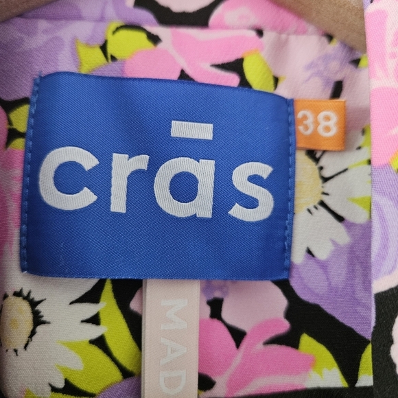 Anthropologie Crās Floral Maggiecras Blazer NWT Size 38 - Picture 9 of 12